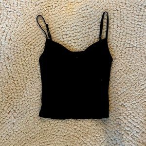 American eagle super soft black cotton cami top SZ.Small. Never worn , NWT